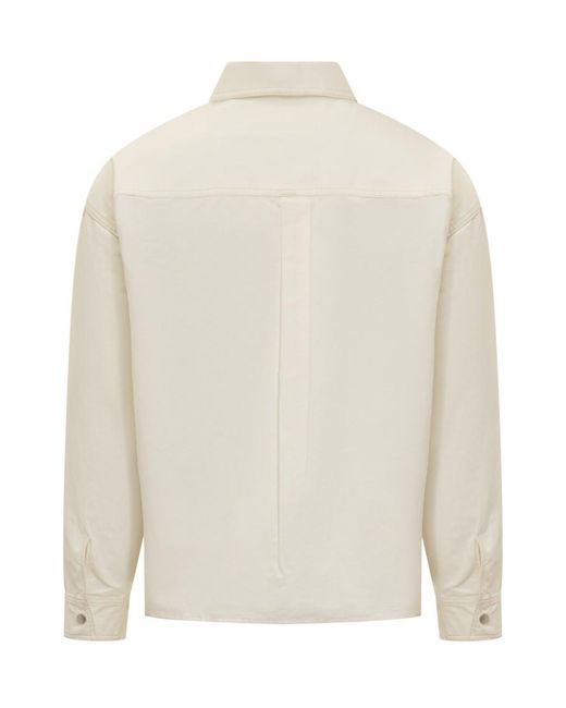 Isabel Marant White Relaxed Solid Shirt for men