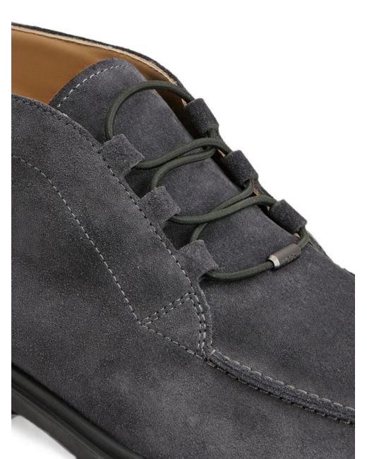 Tod's Black Suede Boots for men
