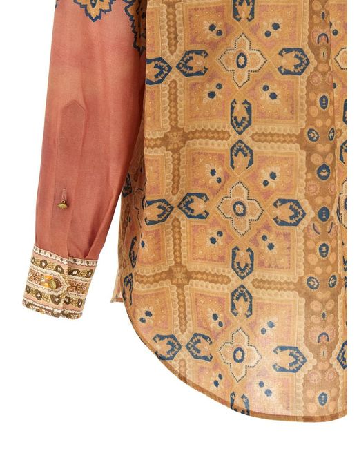 Valentino Garavani Multicolor Voyage Imaginaire Shirt
