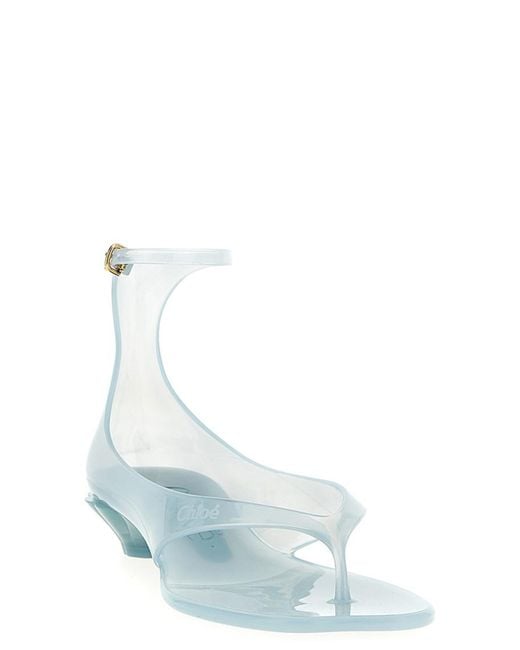 Chloé White Chloã 'Chloã Jelly' Sandals