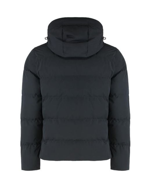 Paul & Shark Black Regular Hood Jacket for men