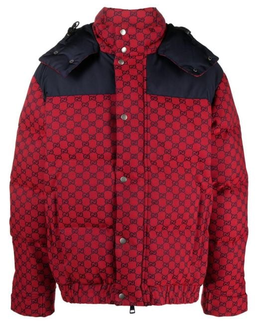 Gucci jacket black and red best sale