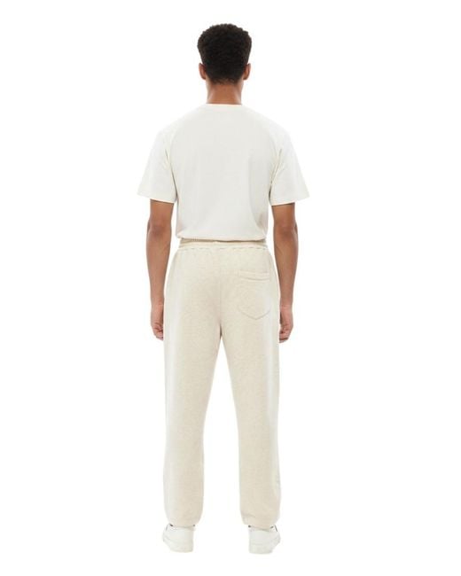 1989 STUDIO Natural Drawstring Joggers for men