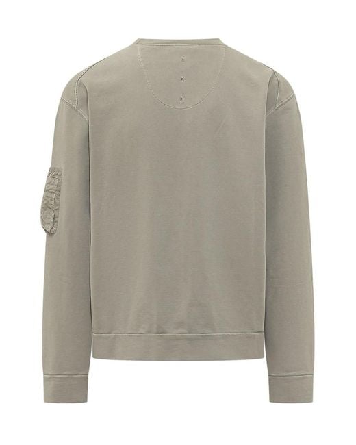 Premiata Gray Logo Sweatshirt for men