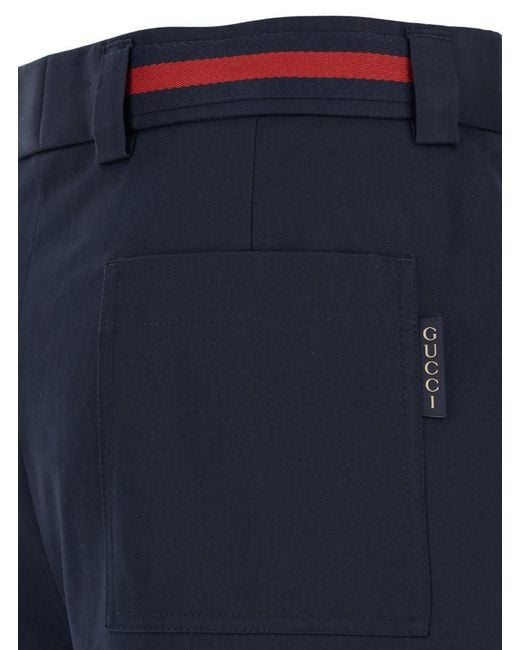 Gucci Blue Pants for men