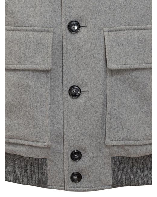 Boss Gray Solid Jacket for men