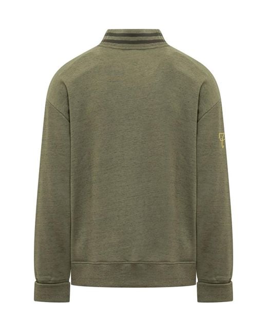 KENZO Green V Neck Cardigans for men