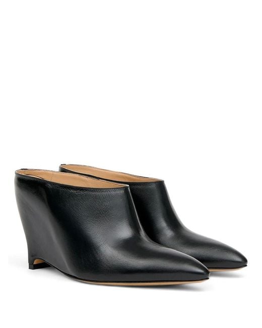Maison Margiela Black Solid Mules
