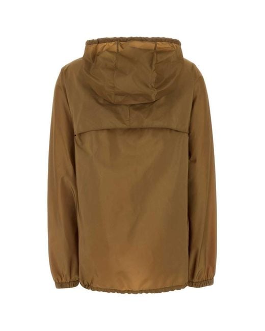 Prada Brown Biscuit Re-Nylon Jacket