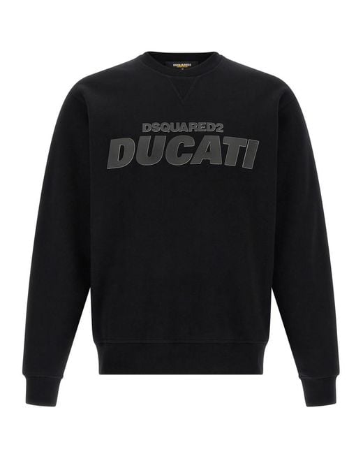 DSquared² Black 3D Logo Sweatshirt for men