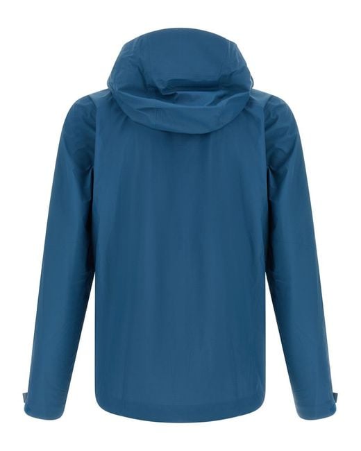 Patagonia Blue Solid Hooded Jacket for men