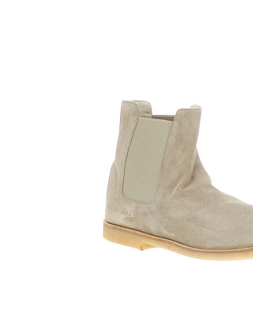 Common Projects Natural Suede Boots for men
