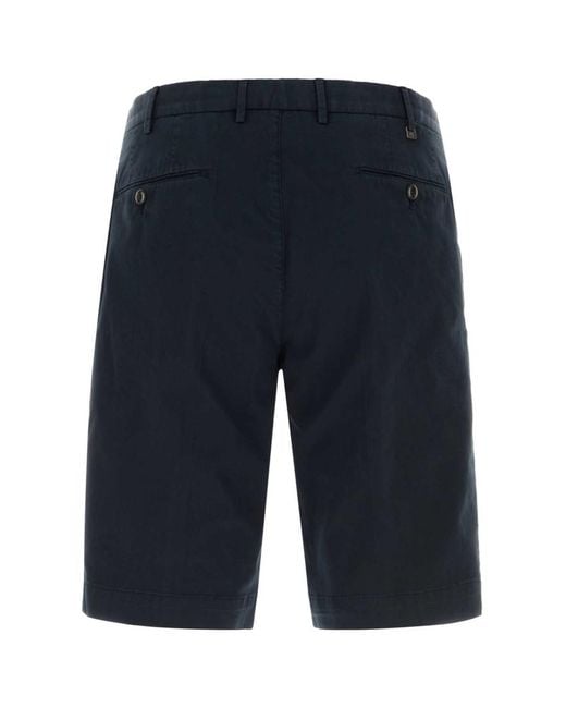 PT Torino Blue Solid Shorts for men