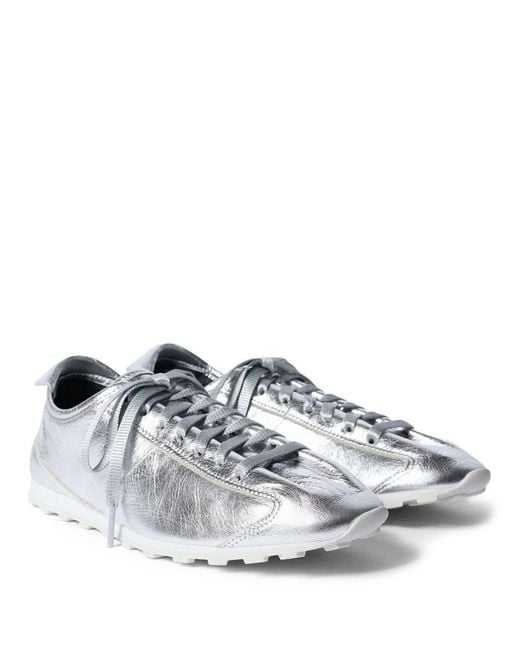 Jacquemus White Solid Collection Sneakers