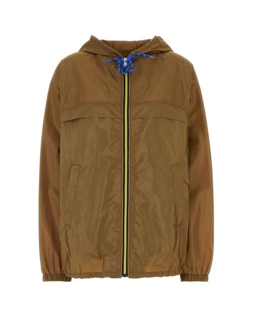 Prada Brown Biscuit Re-Nylon Jacket