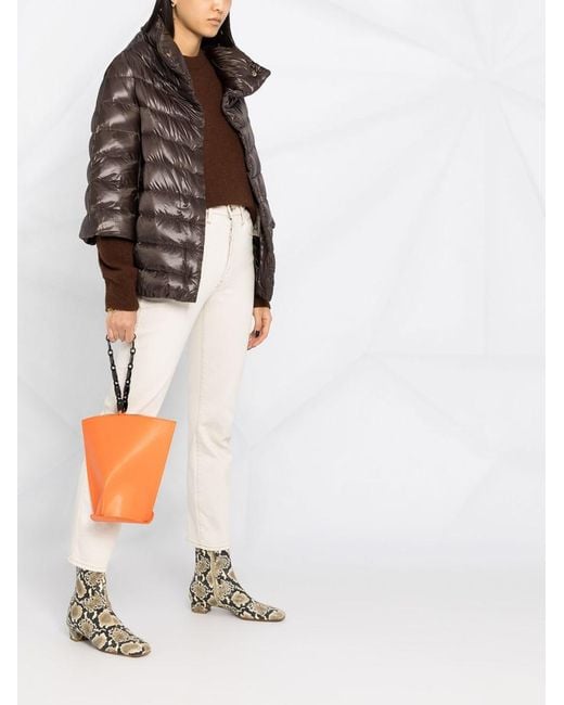 Herno Black Puffer Jacket