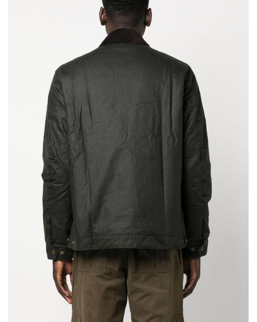 Barbour Black Workers Jacket for men
