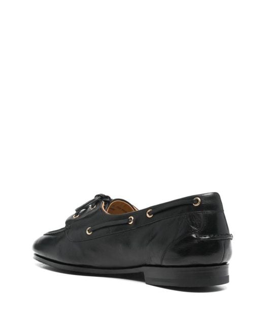 Bally Black Flat Shoes for men
