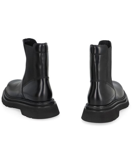DSquared² Black Solid Slip On Boots for men