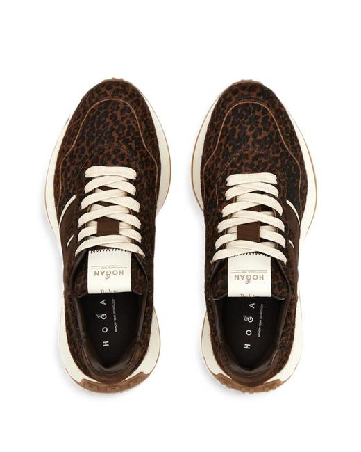 Hogan Black Printed H641 Sneakers