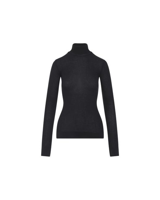Lemaire Black Long Sleeve Top