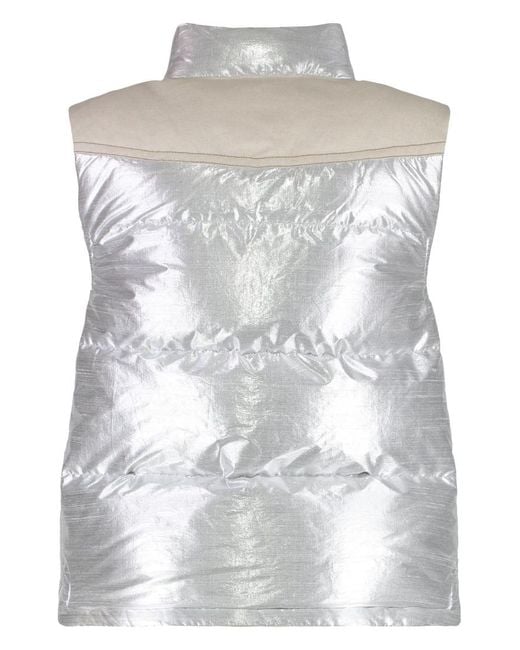 Moncler Metallic Vests
