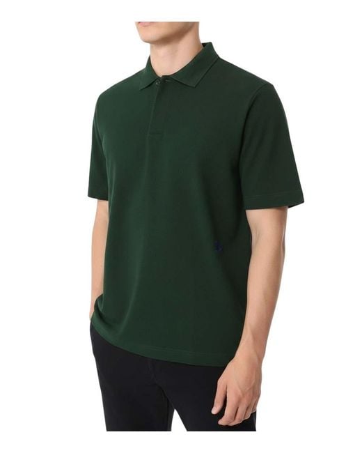 Burberry Green Regular Polo for men