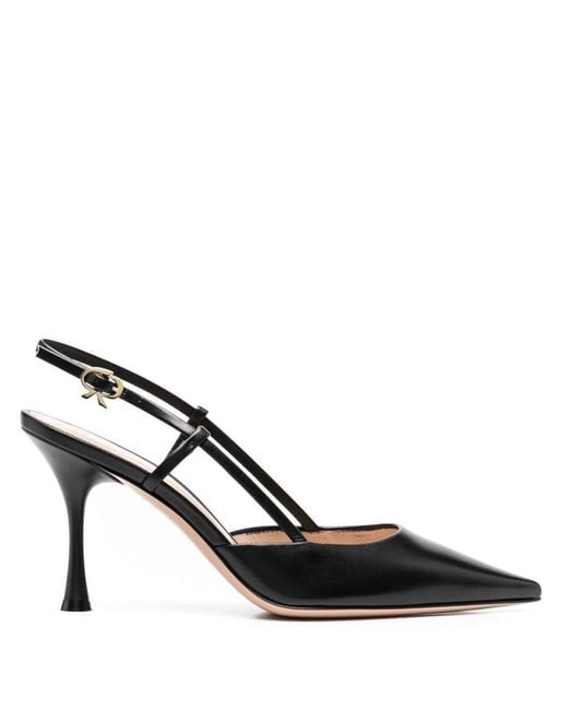 Gianvito Rossi Black Ascent Shoes