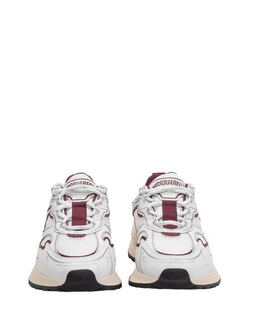 DSquared² White Maple Leaf Sneakers for men