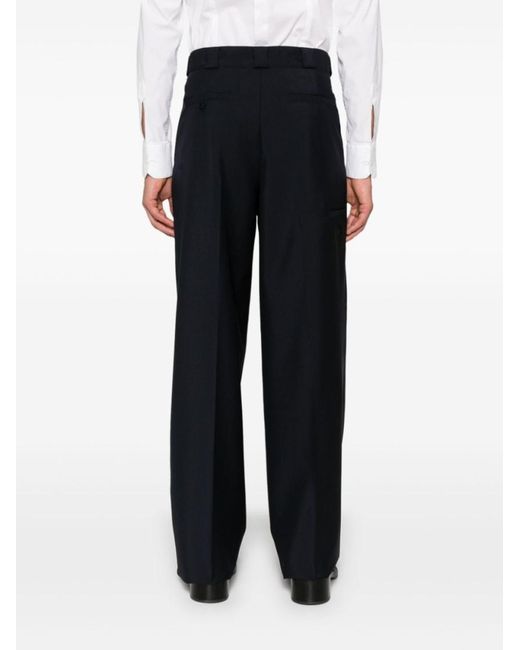 Givenchy Black Pleated Extra Large Chino Pants for men