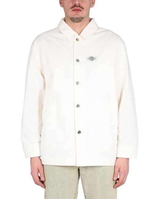 Etudes Studio White Logo Jackets for men