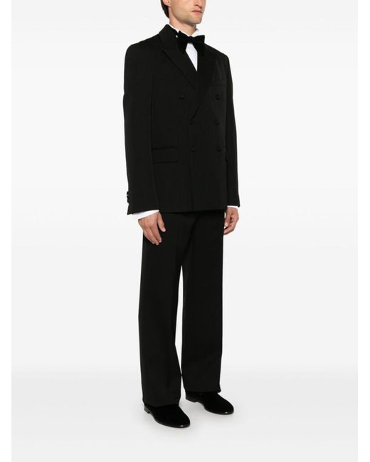 Gucci Black Wool Suit for men