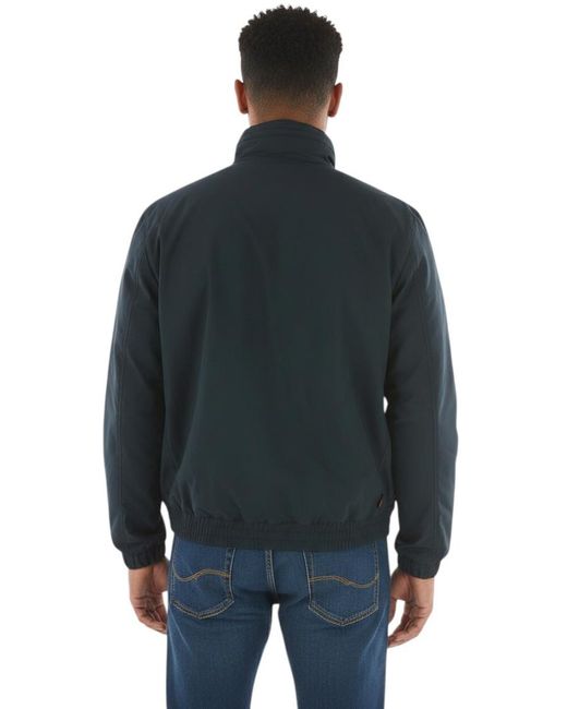 Woolrich Blue Mock Collar Jacket for men
