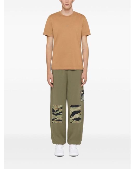 Givenchy Green Camouflage Patch Joggers for men