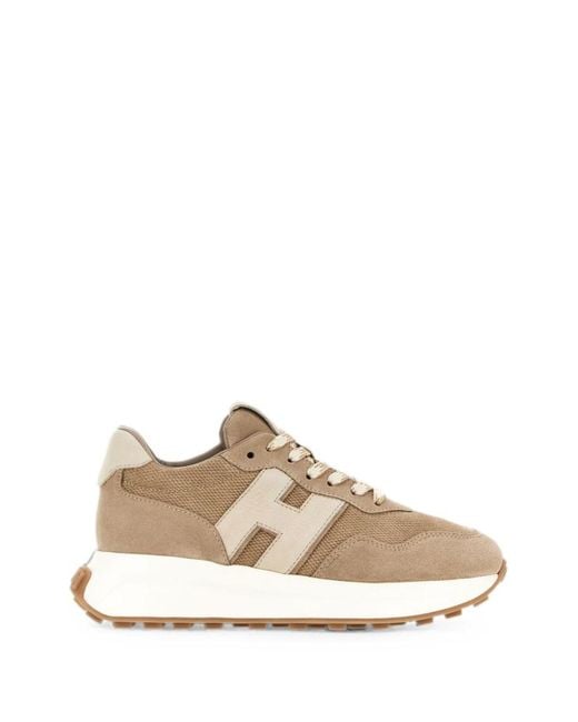 Hogan White Logo Sneakers