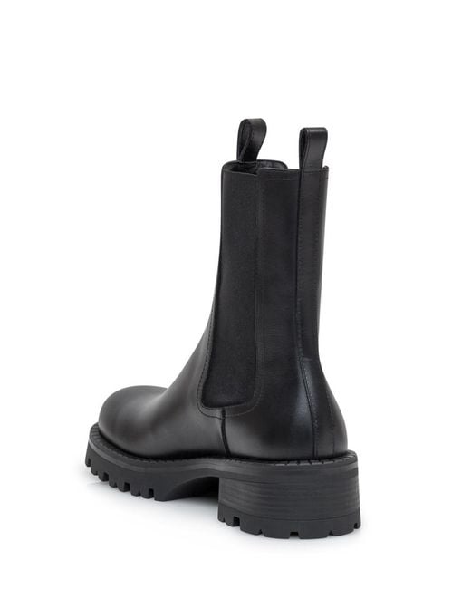 Versace Black Alia Mini Boots