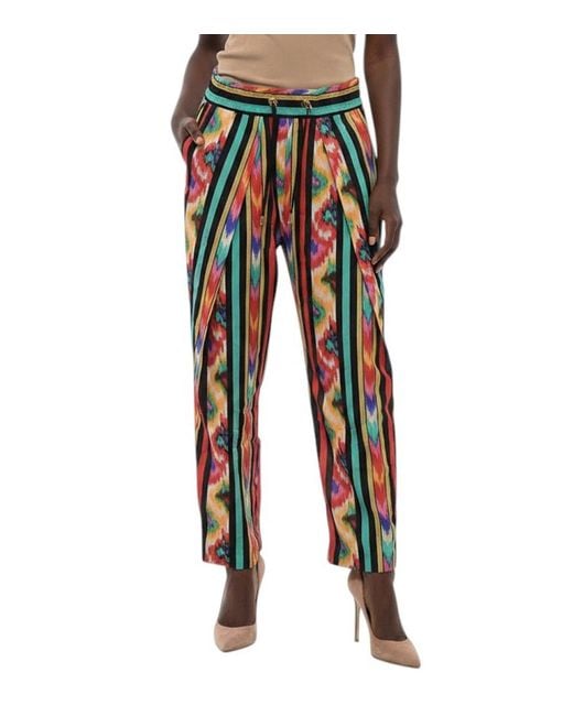 Balmain Multicolor Multi Color Drawstring Pant