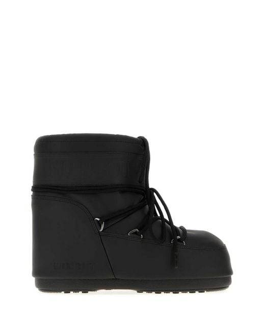 Moon Boot Black Ankle Boots for men