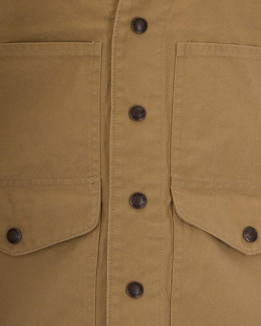 Filson Natural Solid V-Neck Jacket for men