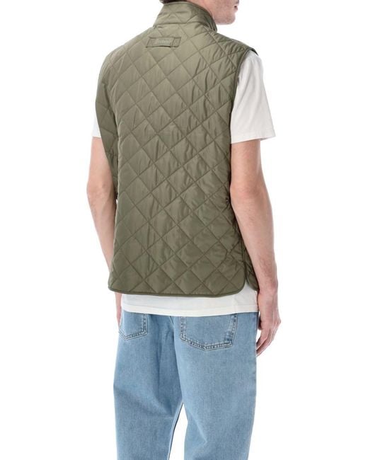 Barbour Green Mock Collar Jacket for men