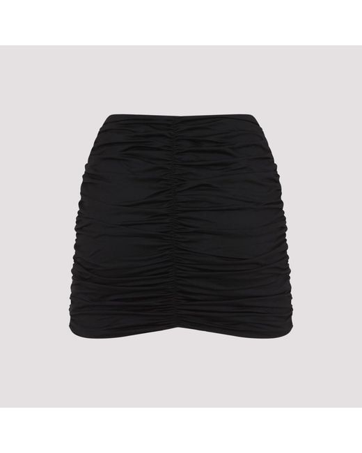 LaRevêche Black Polyamide Skirt
