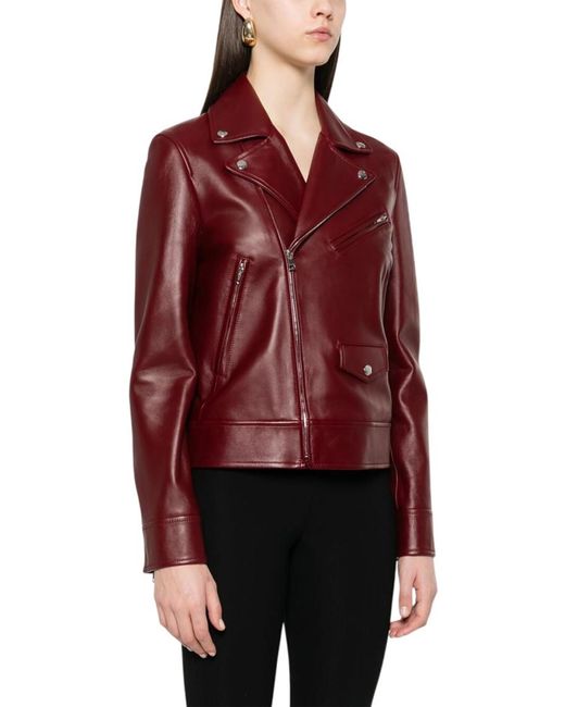 Gucci Red Notched Lapel Jacket