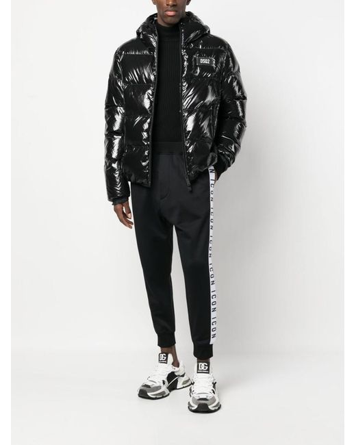 DSquared² Black Icon Joggers for men