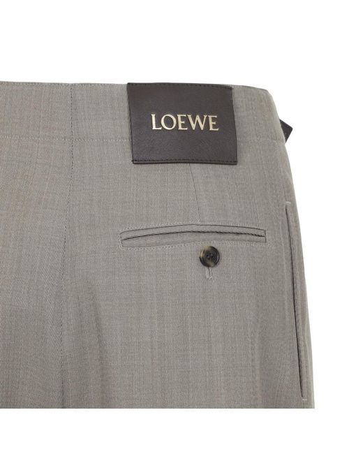Loewe Gray Relaxed Elasticated Pants