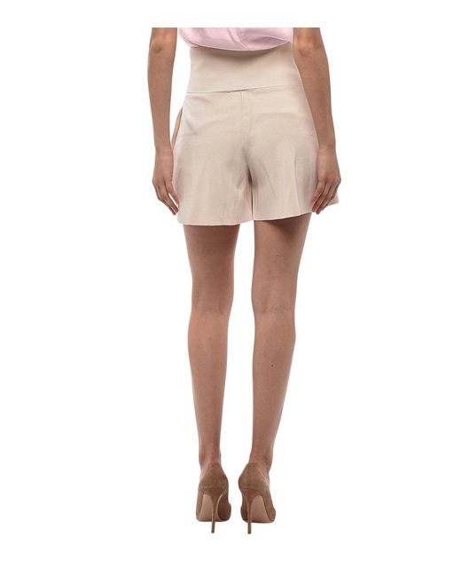 Stella McCartney Natural Solid Shorts