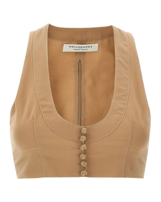 Philosophy Brown Top Knots