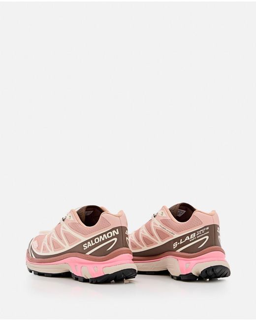 Salomon Pink Logo Sneakers for men