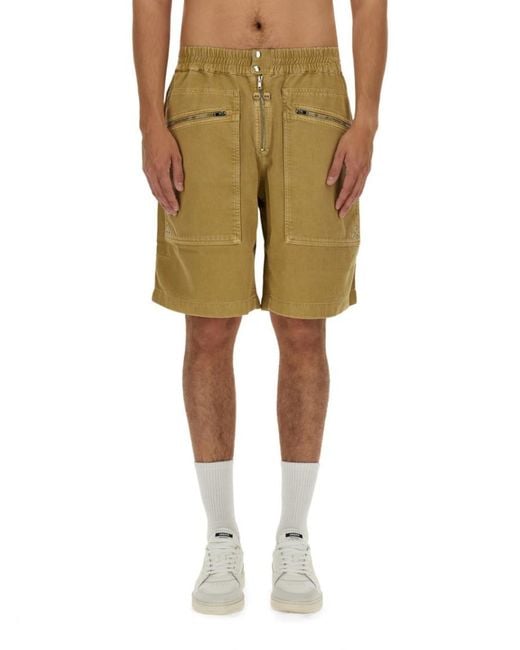 Isabel Marant Natural Solid Shorts for men