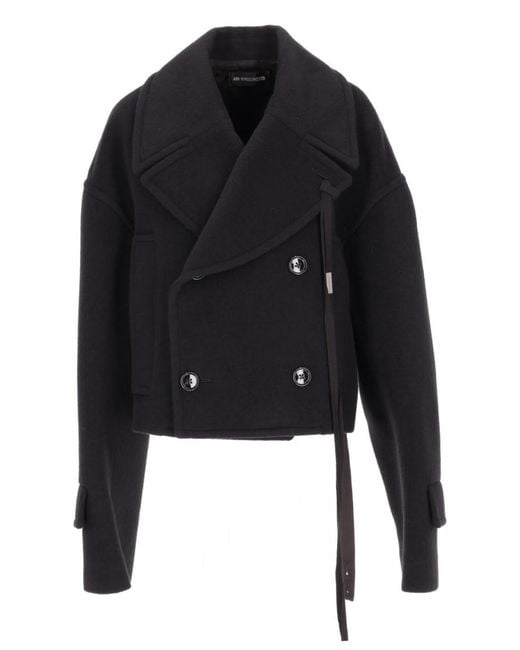 Ann Demeulemeester Black Davin Coat