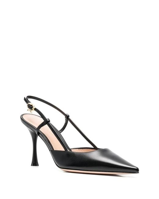 Gianvito Rossi Black Ascent Shoes
